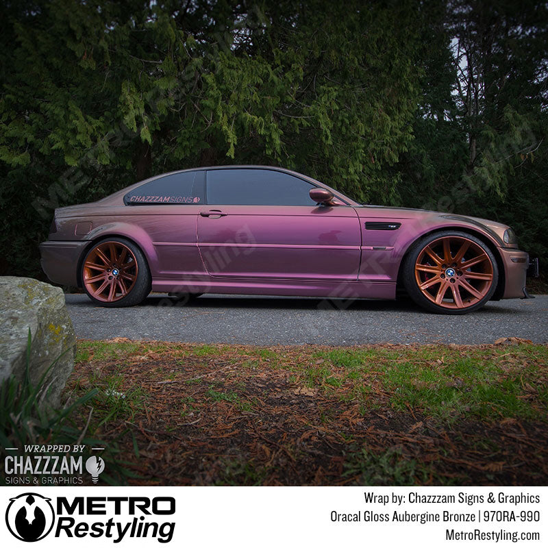 Bronze Car Wrap