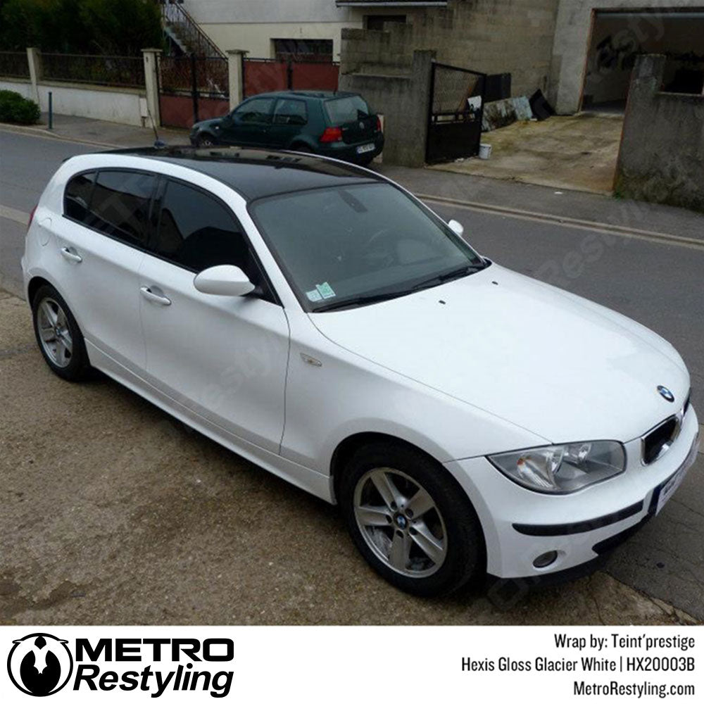 Gloss Glacier White Vinyl Wrap