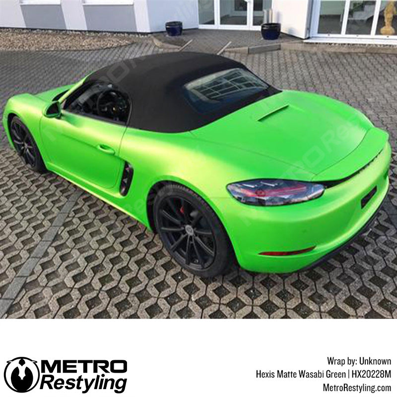 Matte Wasabi Green Vinyl Wrap