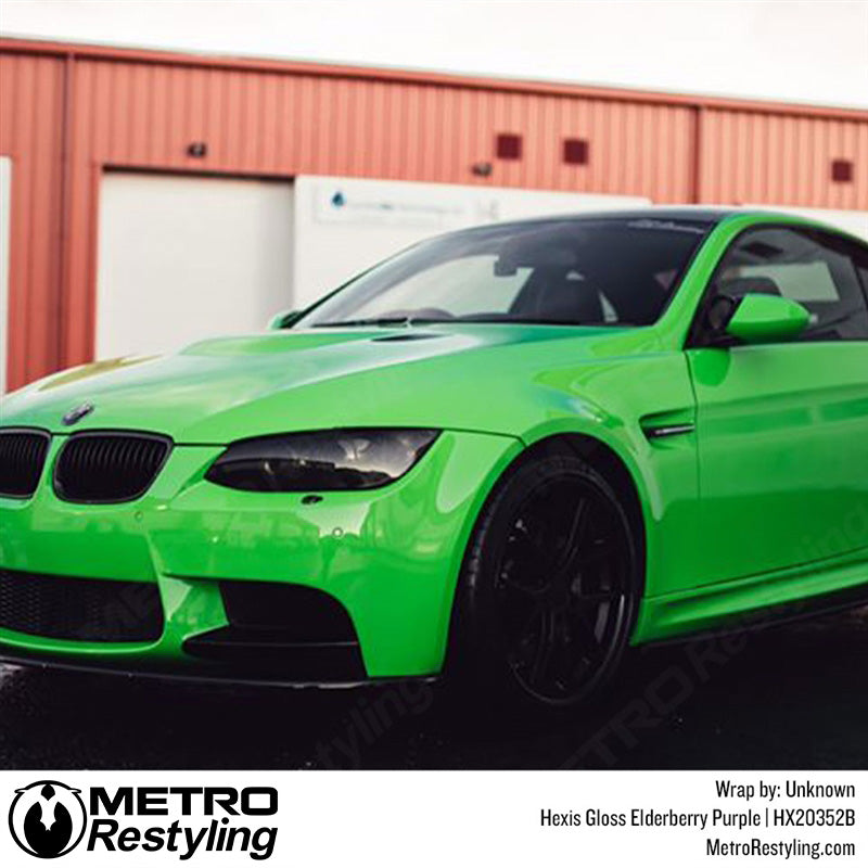 Gloss Apple Green Vinyl Wrap
