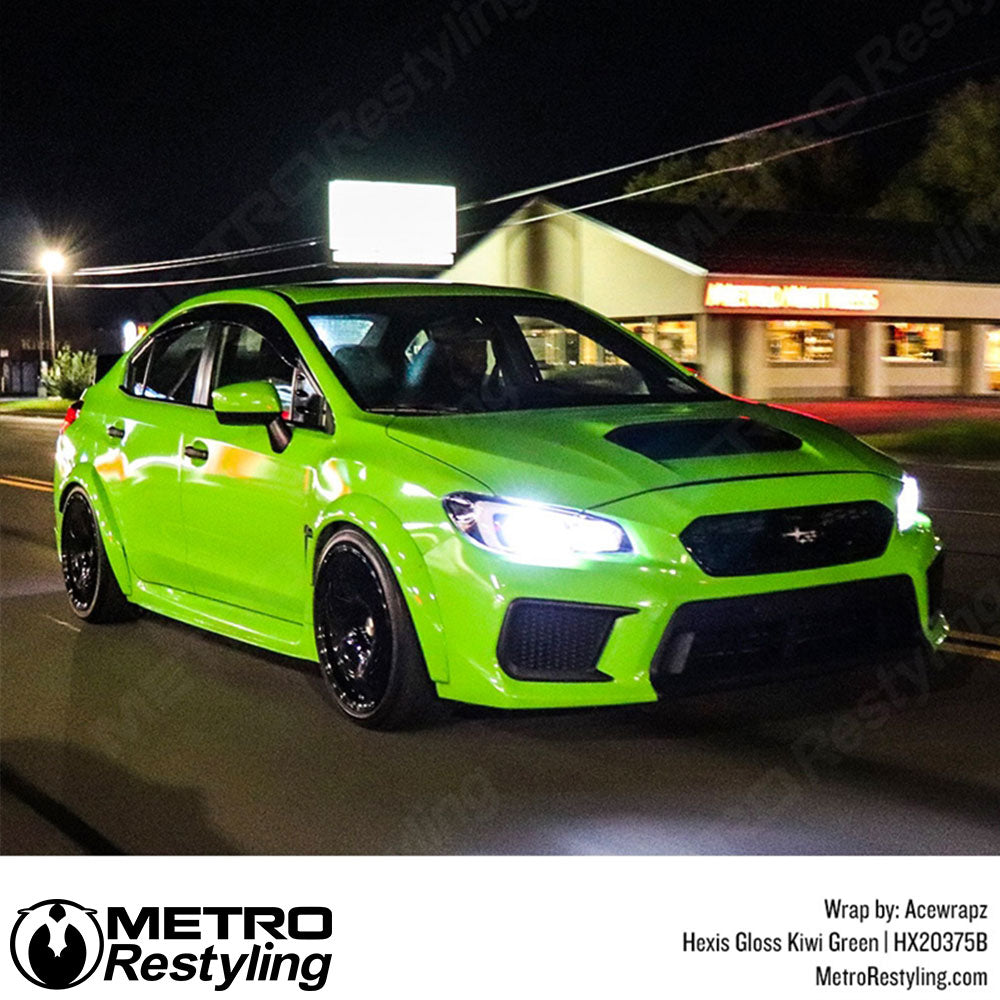 Gloss Light Green Vinyl Wrap