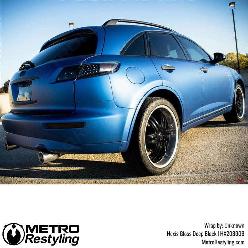 Night Blue Metallic Vinyl Wrap