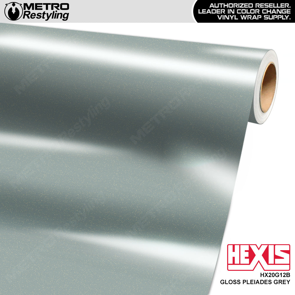 Hexis Gloss Pleiades Gray Vinyl Wrap