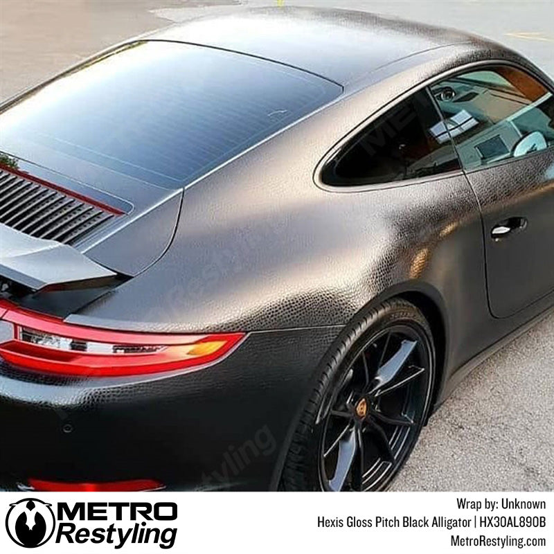 Pitch Black Alligator