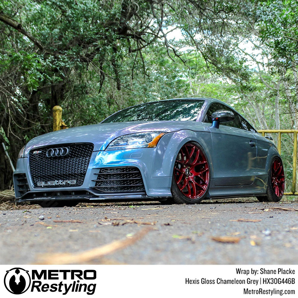 Gloss Chameleon Gray Vinyl Wrap