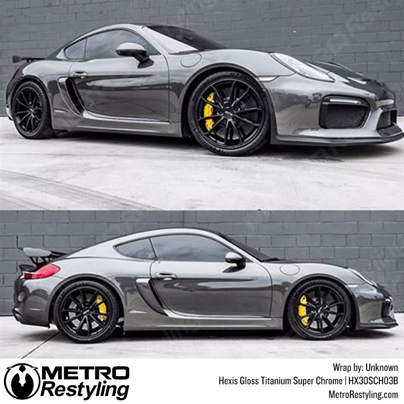Gloss Titanium Super Chrome Vinyl