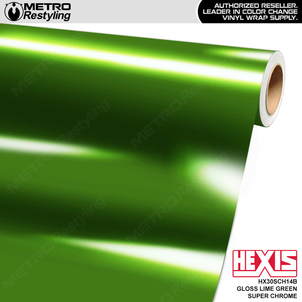     HX30SCH14B-Gloss-Lime-Green-Super-Chrome