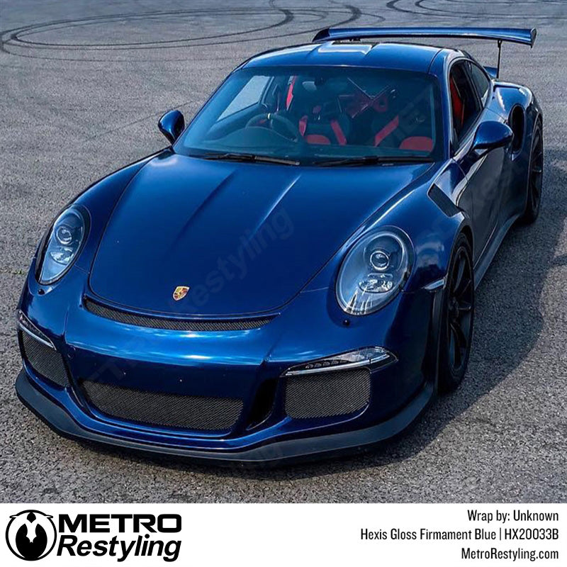 Glossy Blue Vinyl Wrap