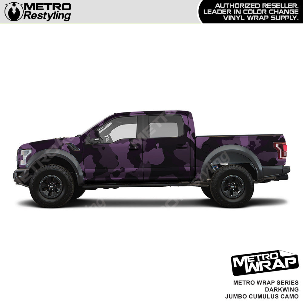Metro Wrap Jumbo Cumulus Darkwing Camouflage Vinyl Film