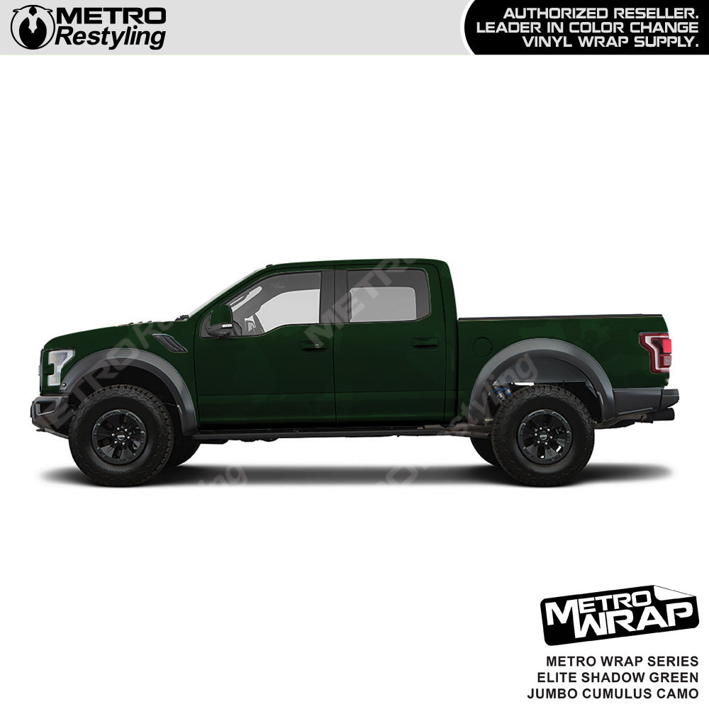 Metro Wrap Jumbo Cumulus Elite Shadow Green Camouflage Vinyl Film