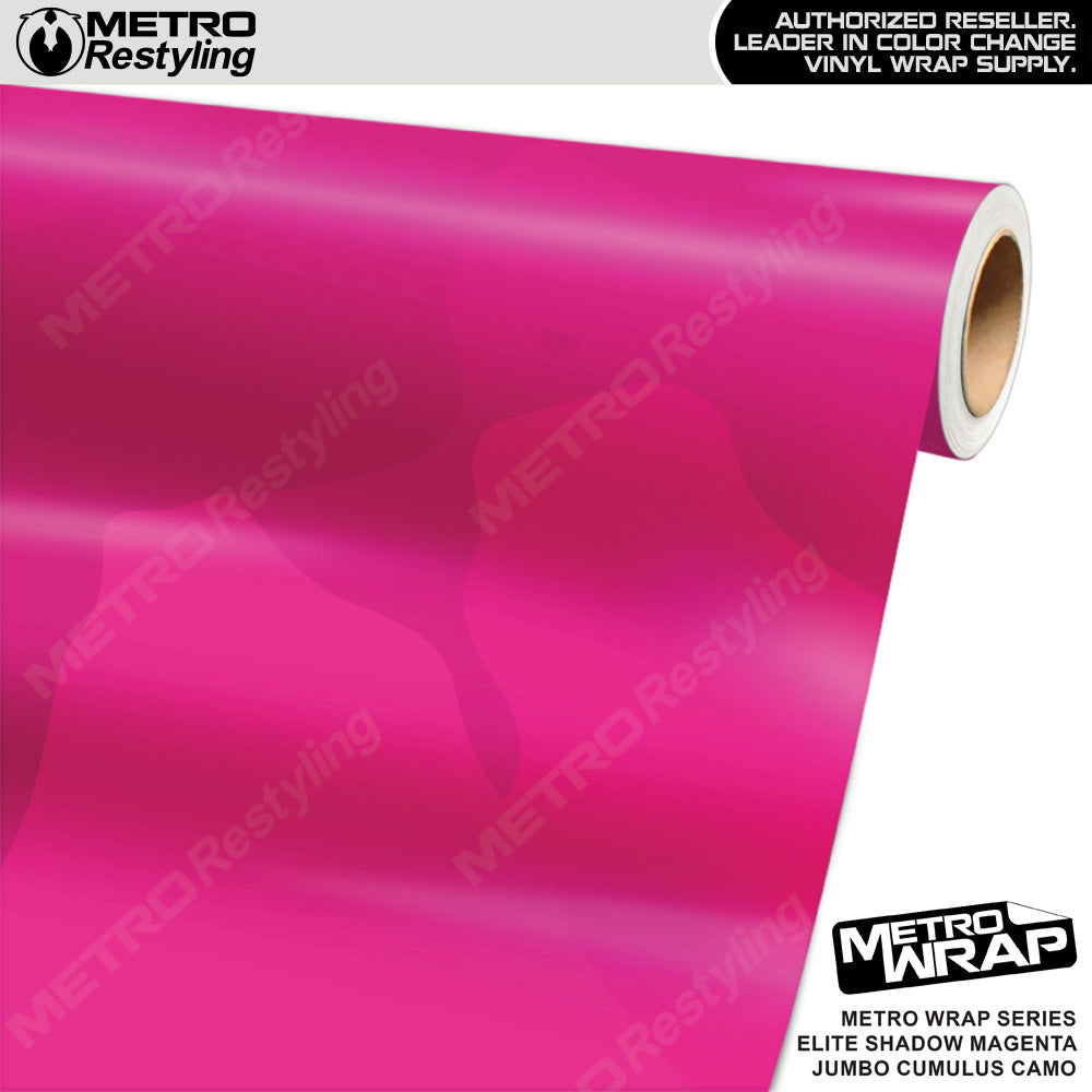 Metro Wrap Jumbo Cumulus Elite Shadow Magenta Camouflage Vinyl Film