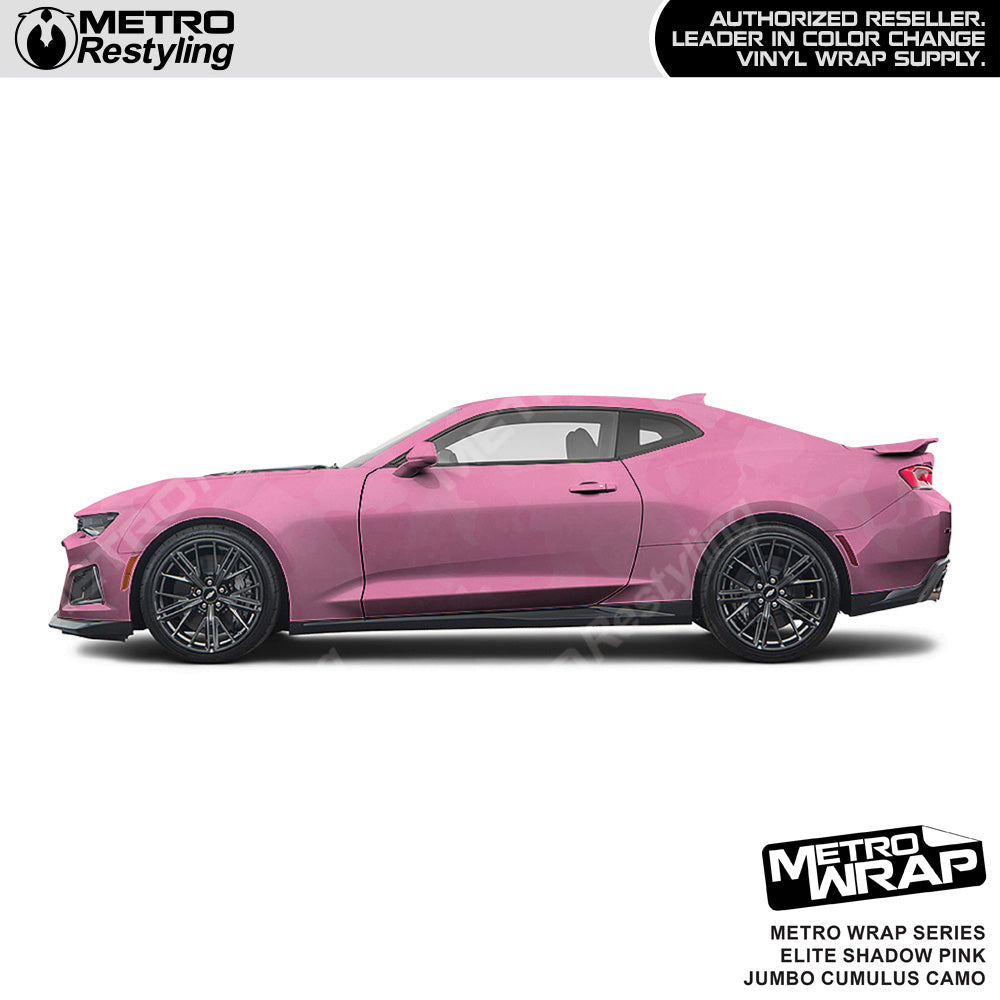 Metro Wrap Jumbo Cumulus Elite Shadow Pink Camouflage Vinyl Film