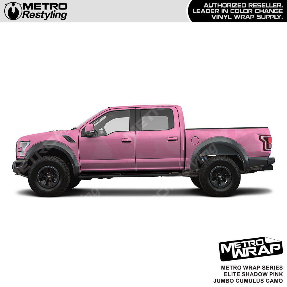 Metro Wrap Jumbo Cumulus Elite Shadow Pink Camouflage Vinyl Film