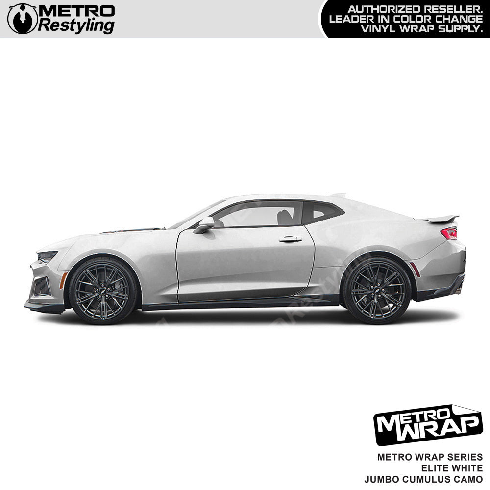 Metro Wrap Jumbo Cumulus Elite Shadow White Camouflage Vinyl Film