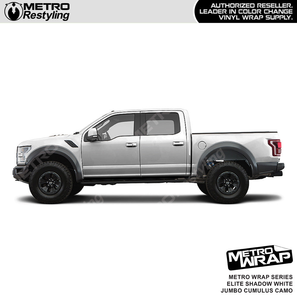 Metro Wrap Jumbo Cumulus Elite Shadow White Camouflage Vinyl Film