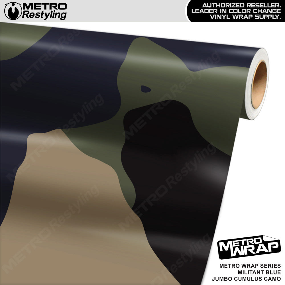 Jumbo Cumulus Militant Blue - Metro Wrap | Metro Restyling