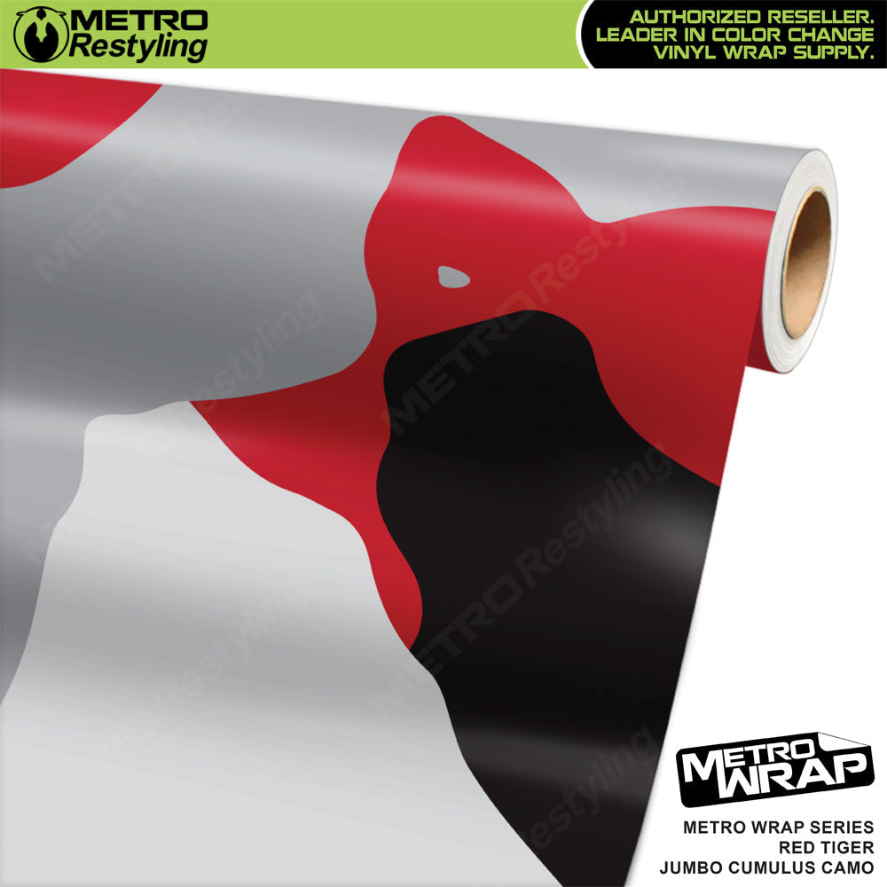 Jumbo Cumulus Red Tiger - Metro Wrap | Metro Restyling
