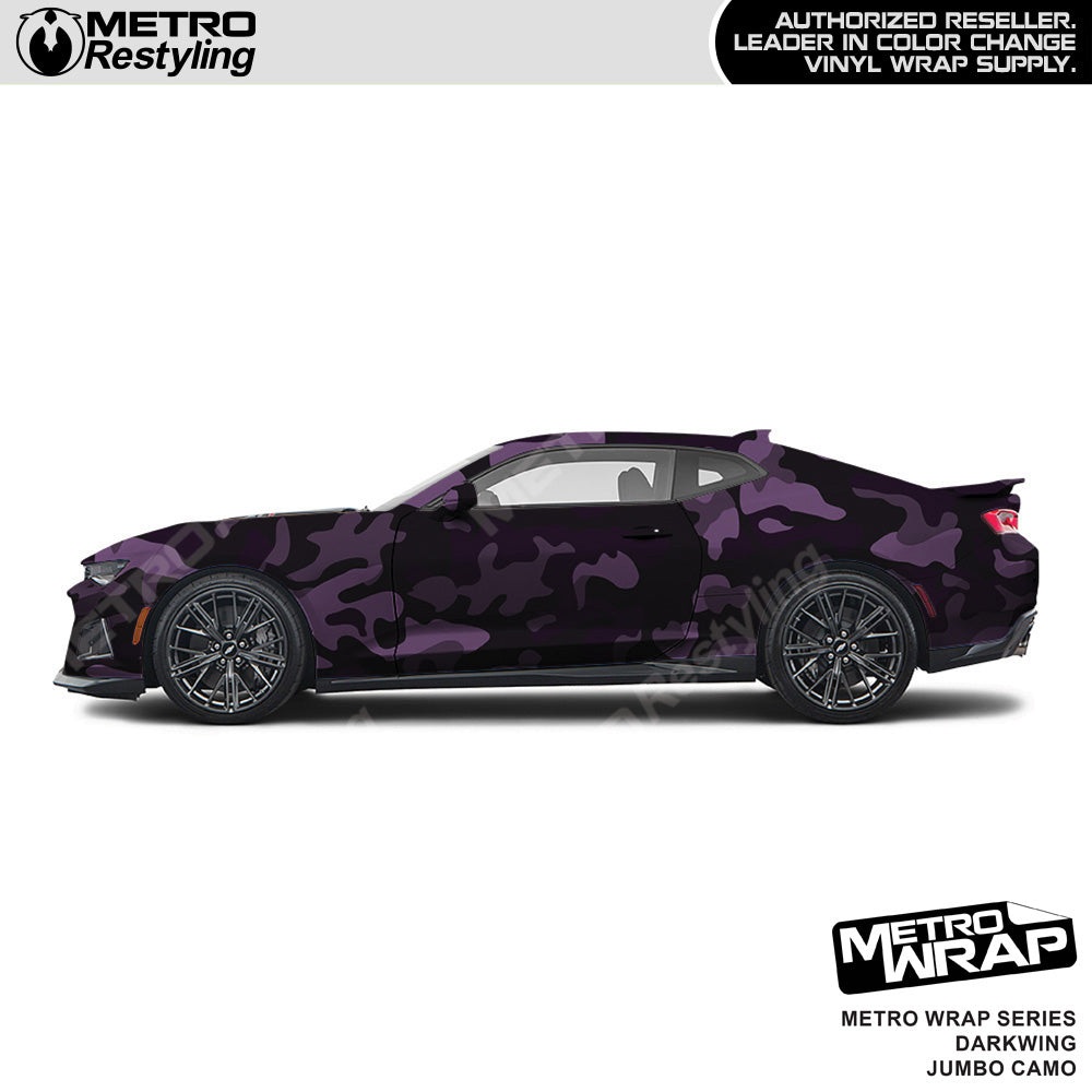 Metro Wrap Jumbo Classic Darkwing Camouflage Vinyl Film