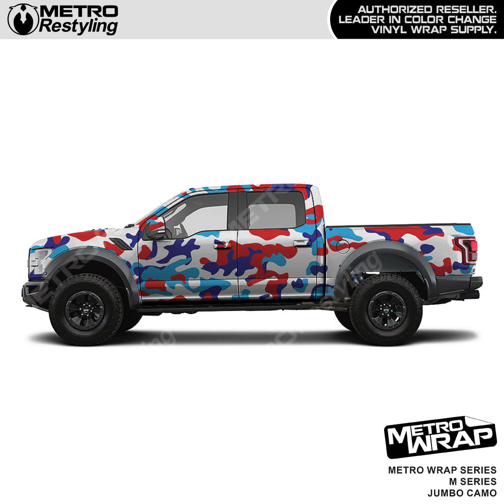 Metro Wrap Jumbo Classic M Series Camouflage Vinyl Film