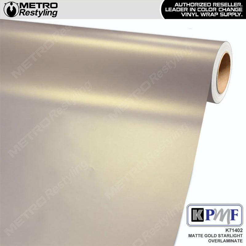 KPMF K71400 Specialty Over-Laminating Films Matte Gold Starlight | K71402