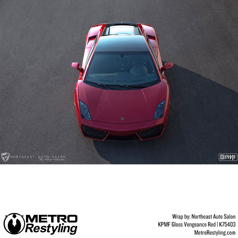 Gloss Vengeance Red Wrap