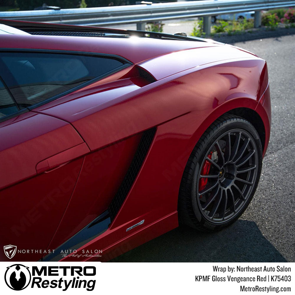 Gloss Vengeance Red Vinyl