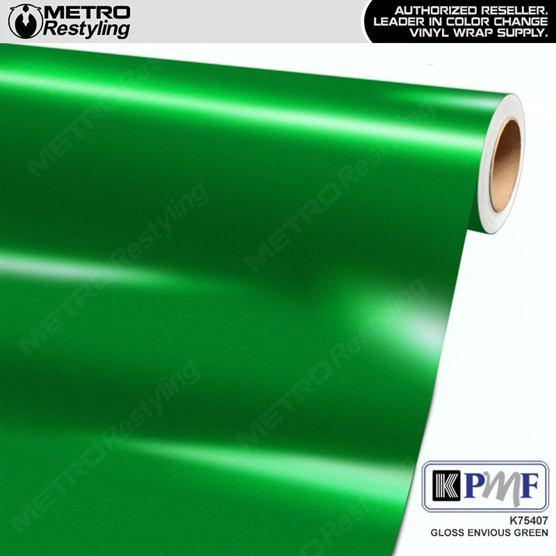 KPMF K75400 Gloss Envious Green Vinyl Wrap 