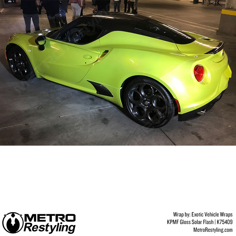 Gloss Solar Flash Vinyl Wrap