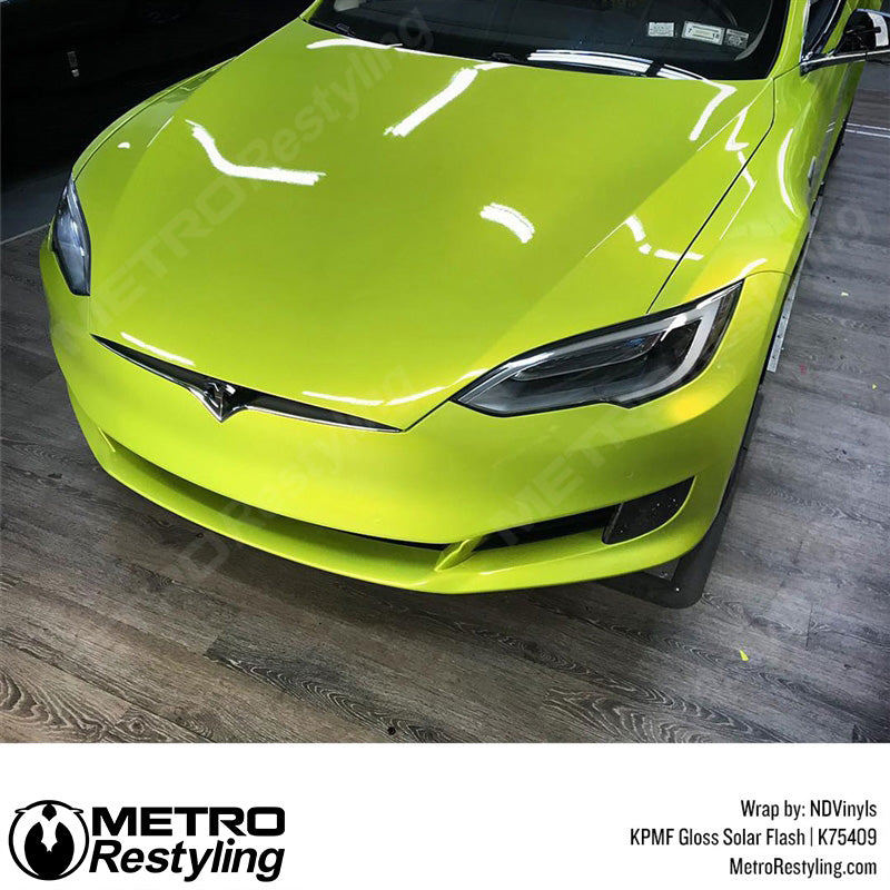 Gloss Solar Flash Tesla Wrap