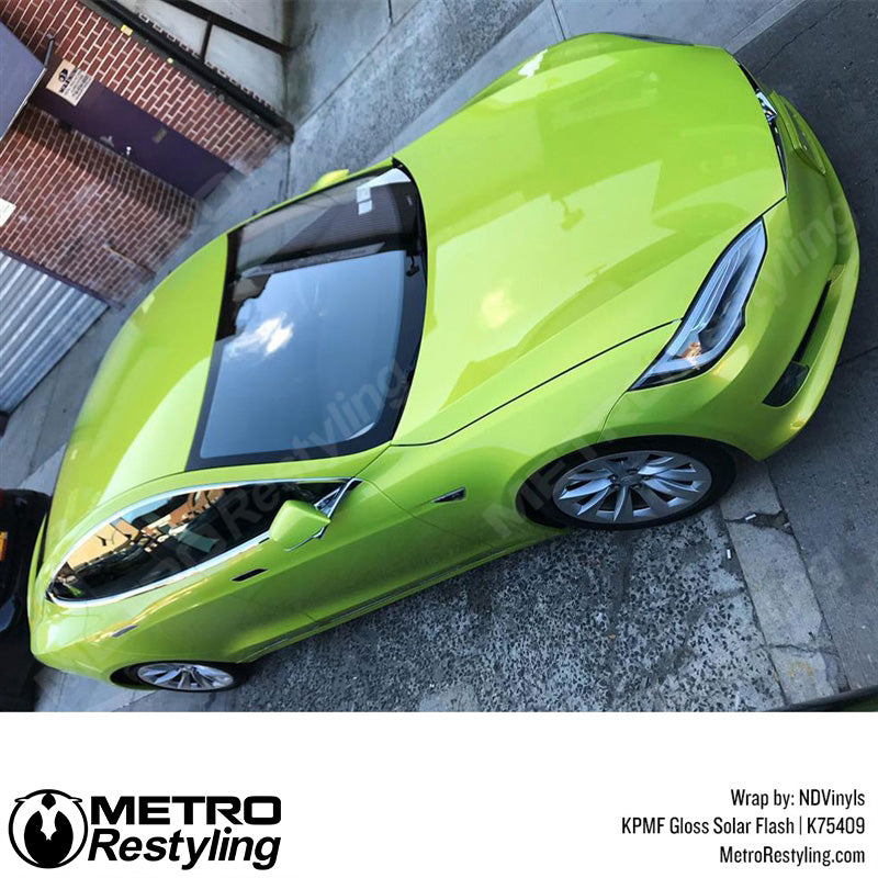 Gloss Solar Flash Vinyl Wrap