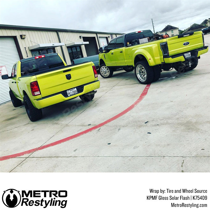 Gloss Solar Flash Vinyl Wrap