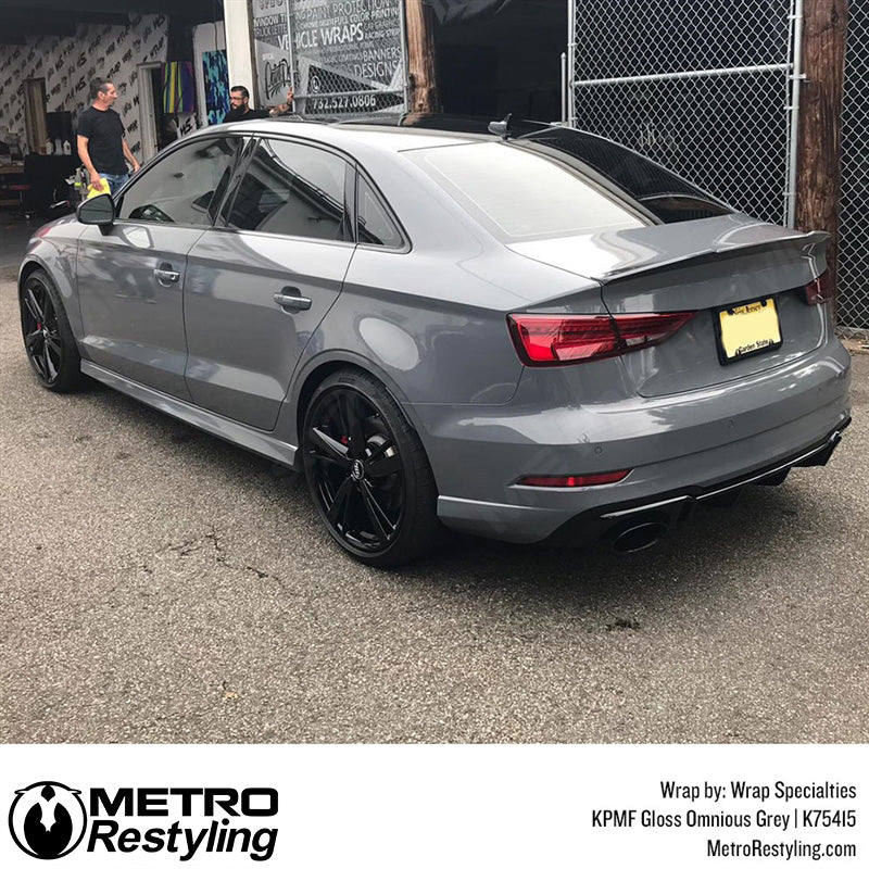 Gloss Ominous Gray Vinyl Wrap