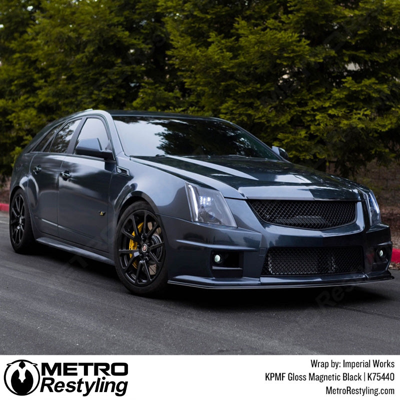 Gloss Magnetic Black Vinyl Wrap
