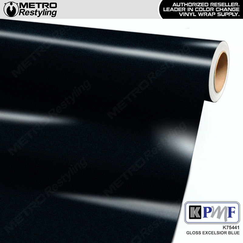 KPMF K75400 Gloss Excelsior Blue Vinyl Wrap