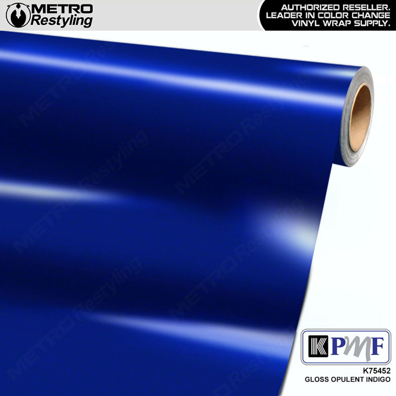 KPMF K75400 Gloss Opulent Indigo Vinyl Wrap