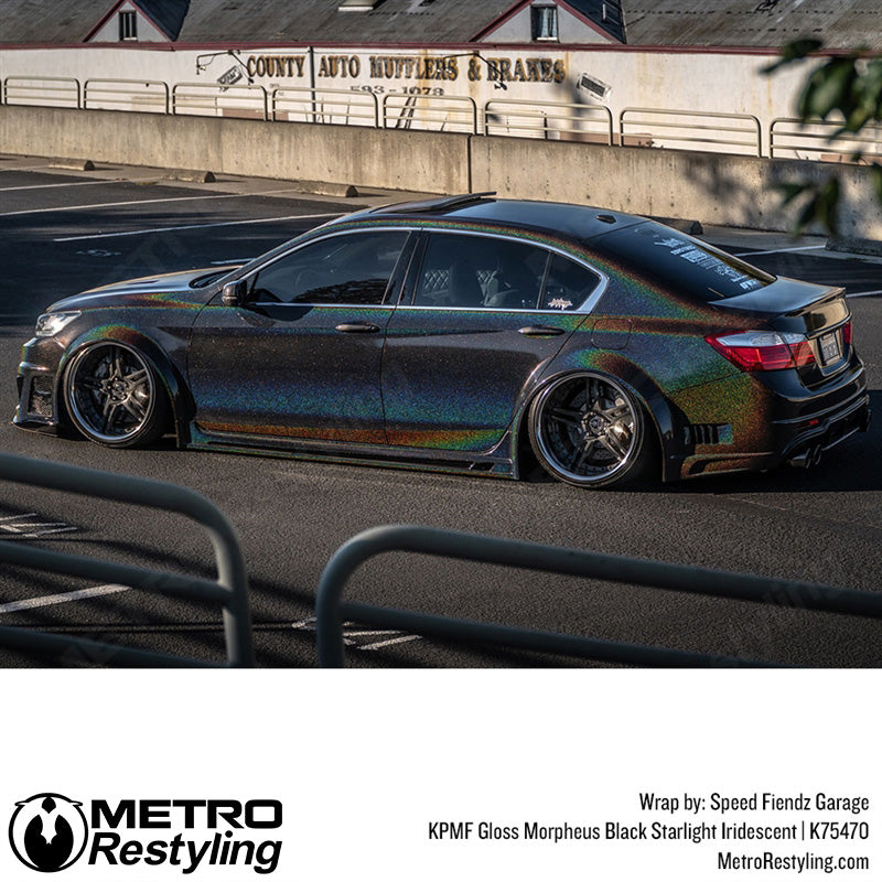 Gloss Morpheus Black Starlight Iridescent wrap