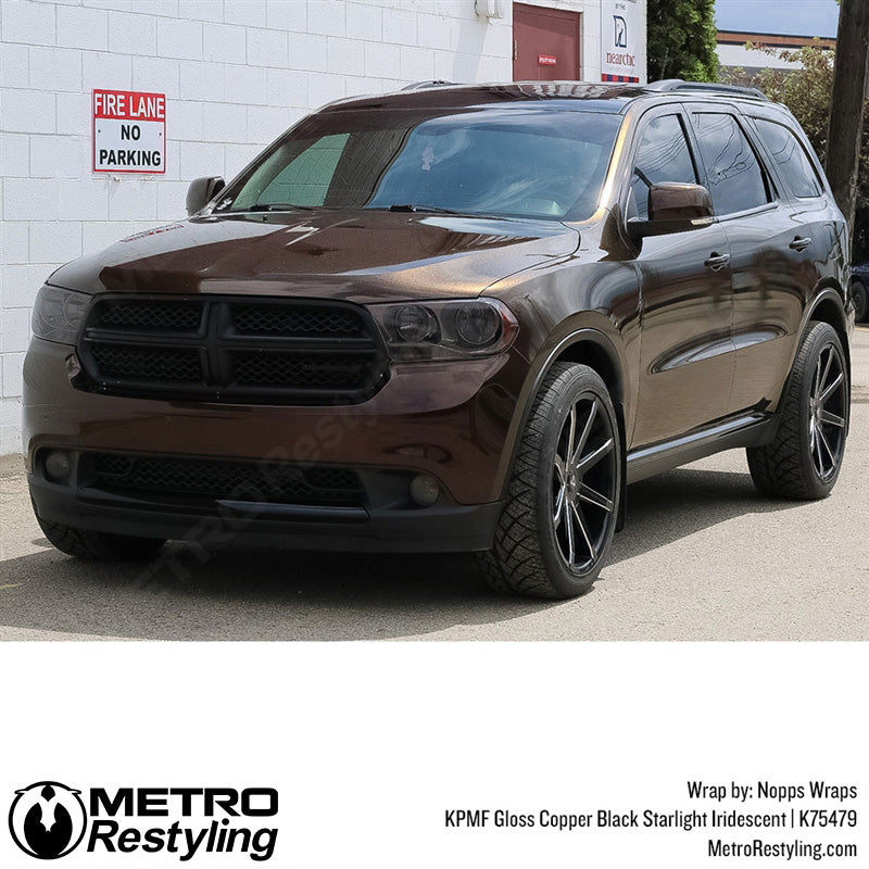 Gloss Copper Black Starlight Iridescent Wrap