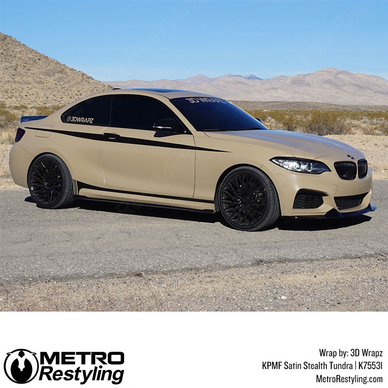 Satin Stealth Tundra Vinyl Wrap