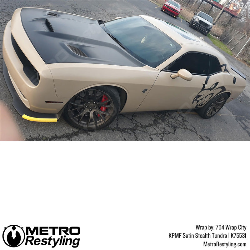 Satin Stealth Tundra Vinyl Wrap