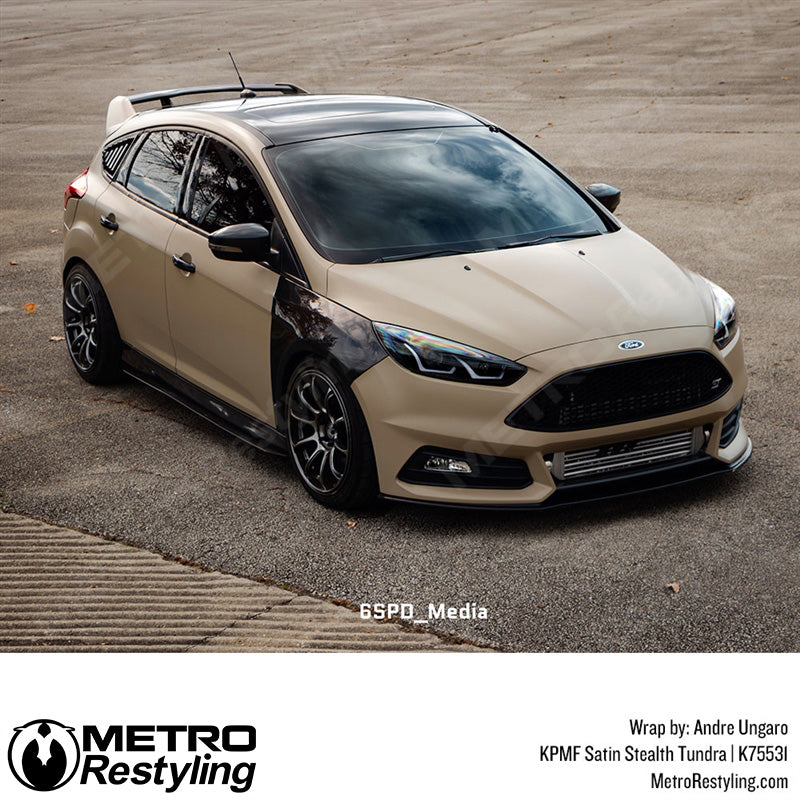 Satin Stealth Tundra Ford Wrap