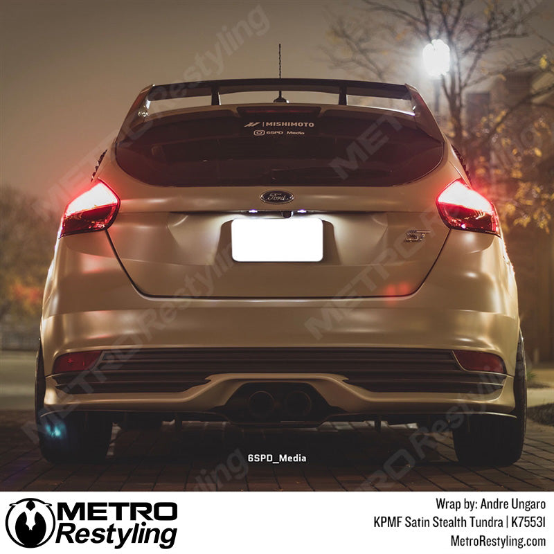 Satin Stealth Tundra Ford Wrap