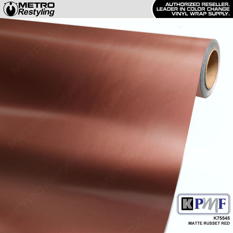 KPMF K75500 Matte Russet Red Vinyl Wrap