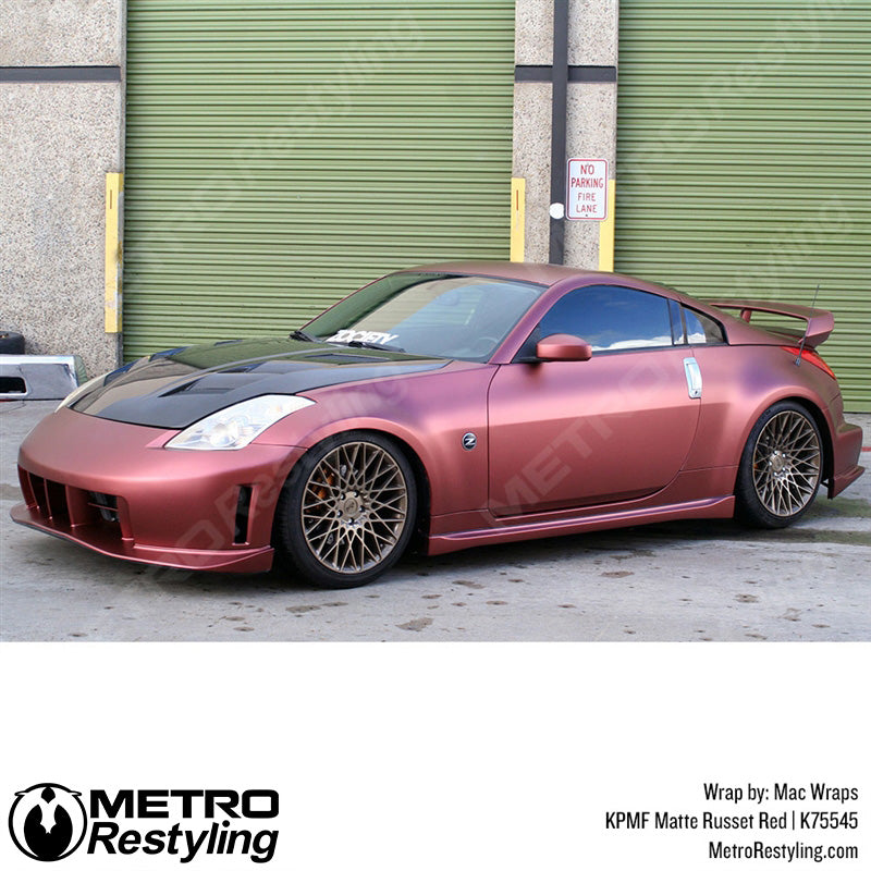 Matte Russet Red Vinyl Wrap