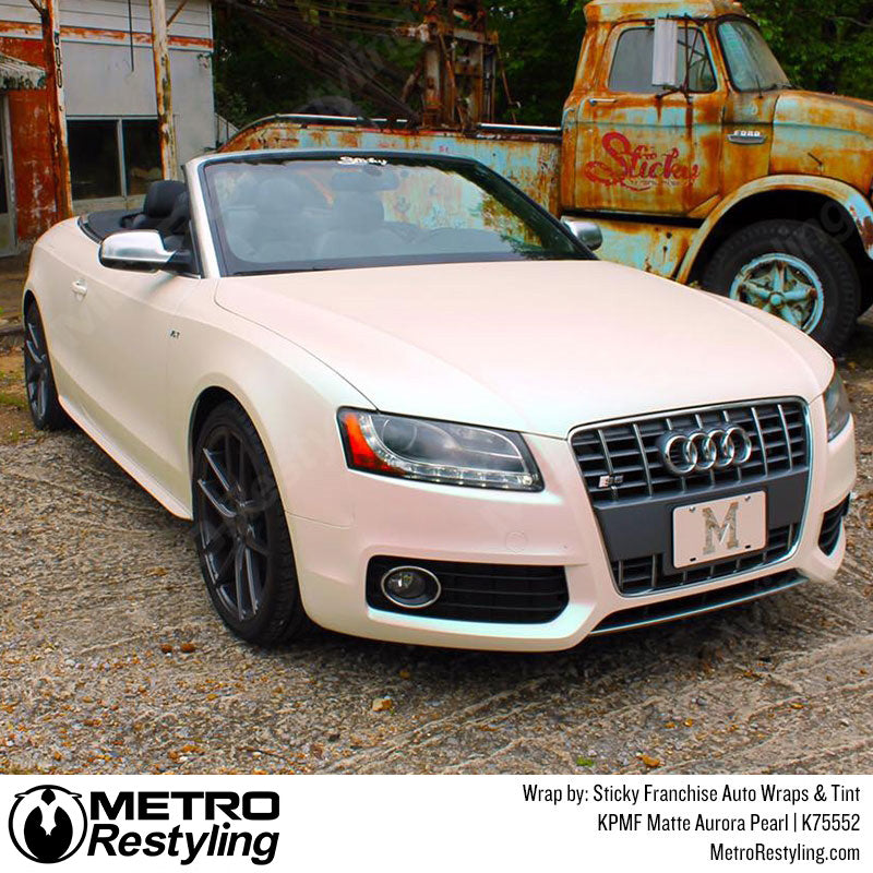 Matte Aurora Pearl Audi Wrap