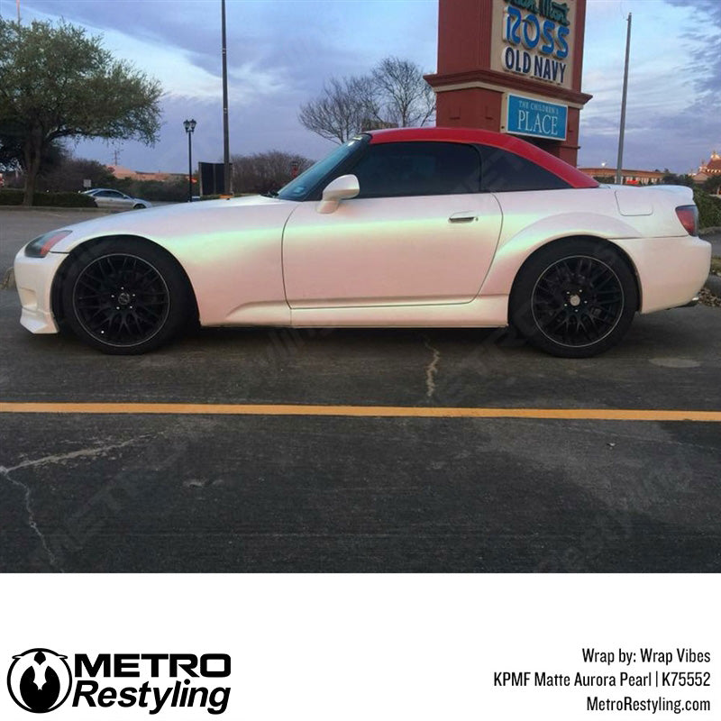 Matte Aurora Pearl Vinyl Wrap