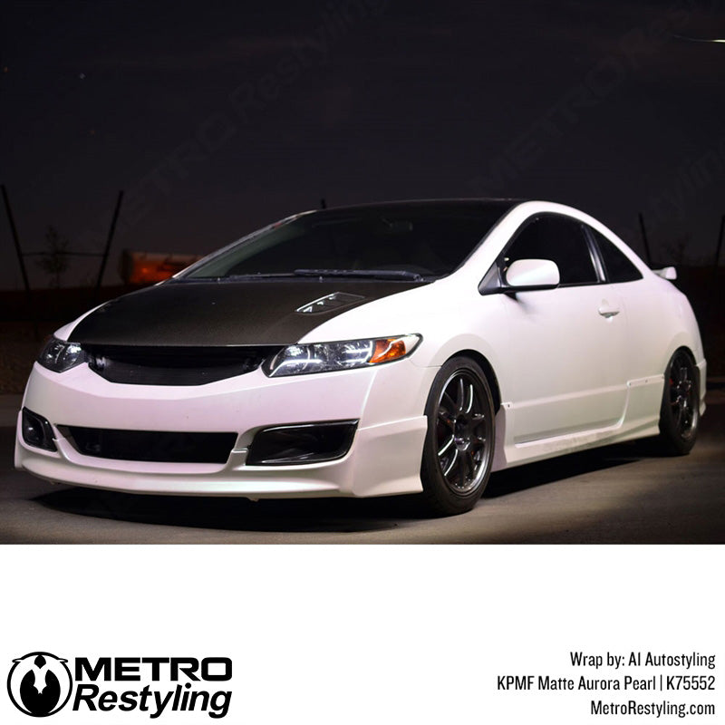 Matte Aurora Pearl Vinyl Wrap