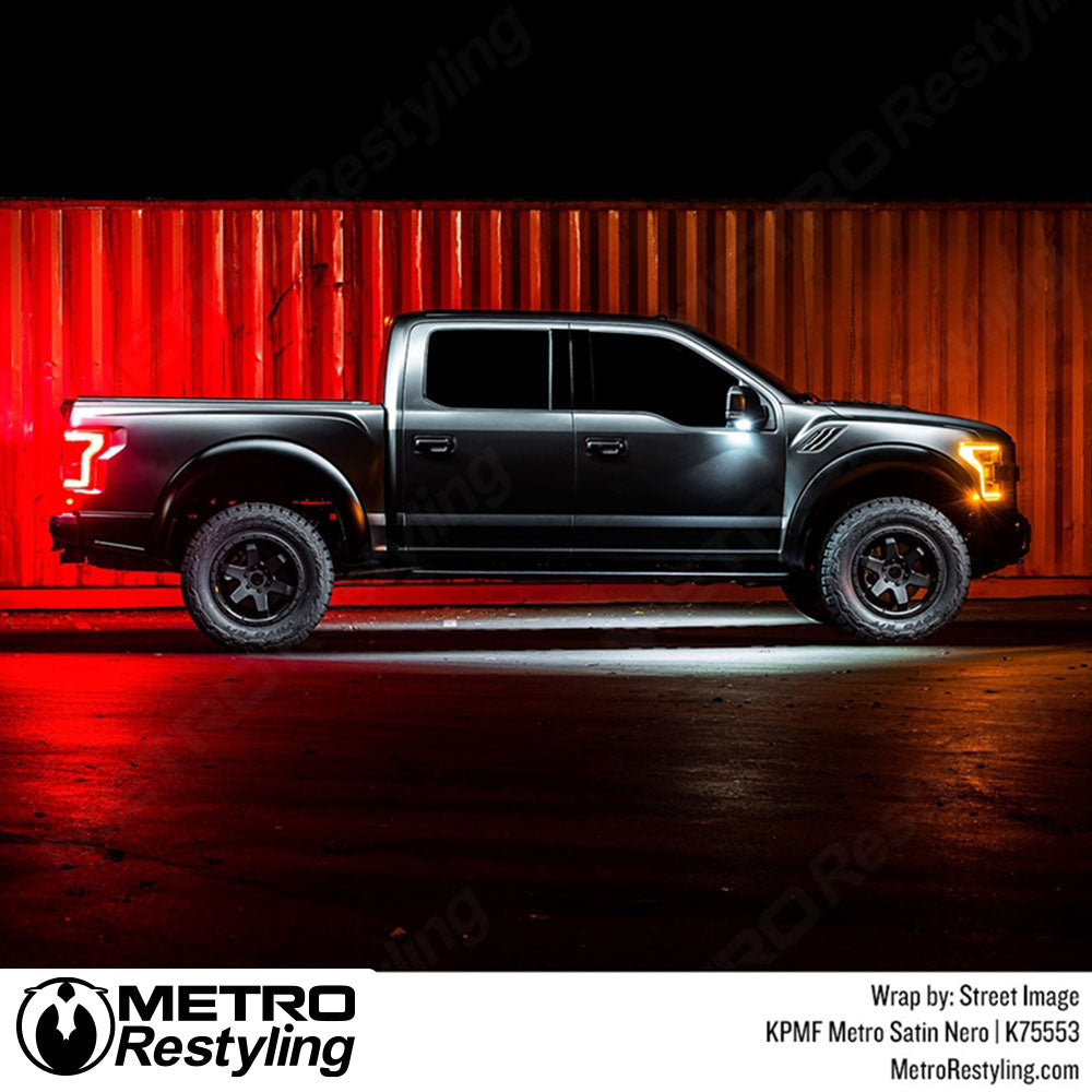 Metro Satin Nero Vinyl Wrap