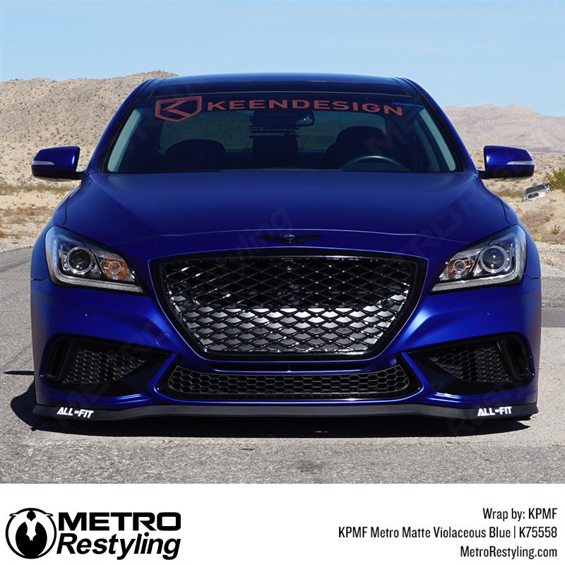 Metro Matte Blue Wrap