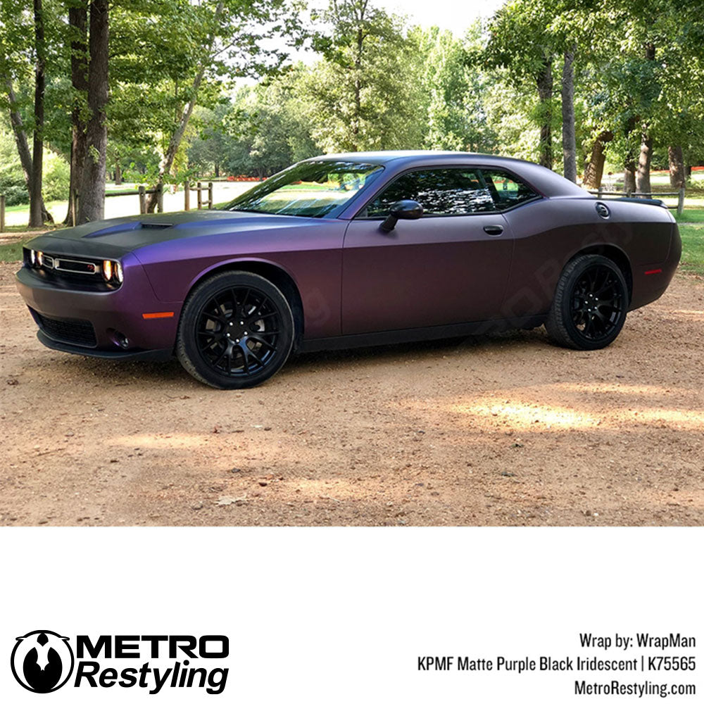 Matte Purple Black Iridescent