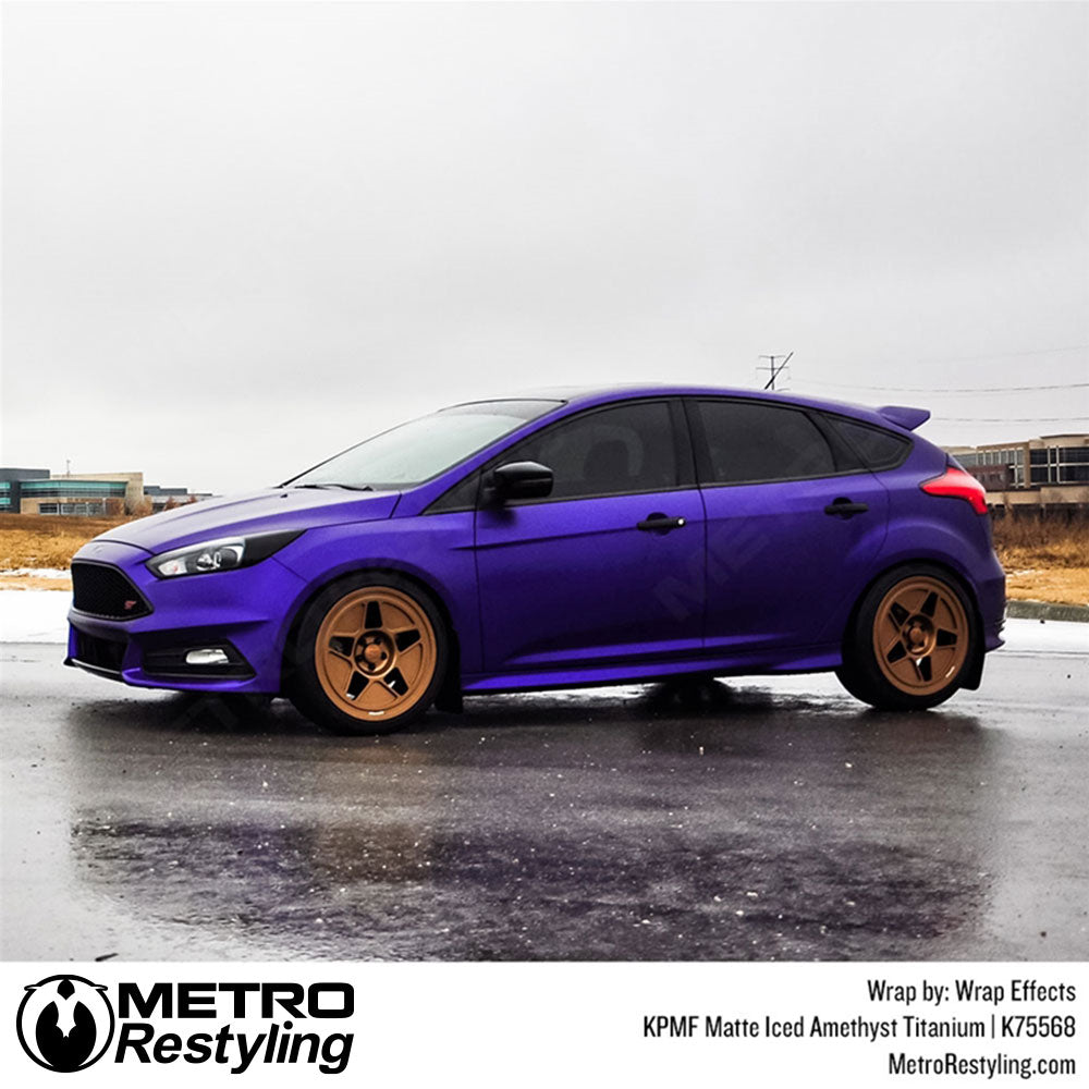 Matte Iced Amethyst Titanium Car Vinyl